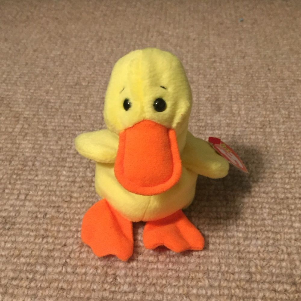 Quakers the Duck Beanie Baby